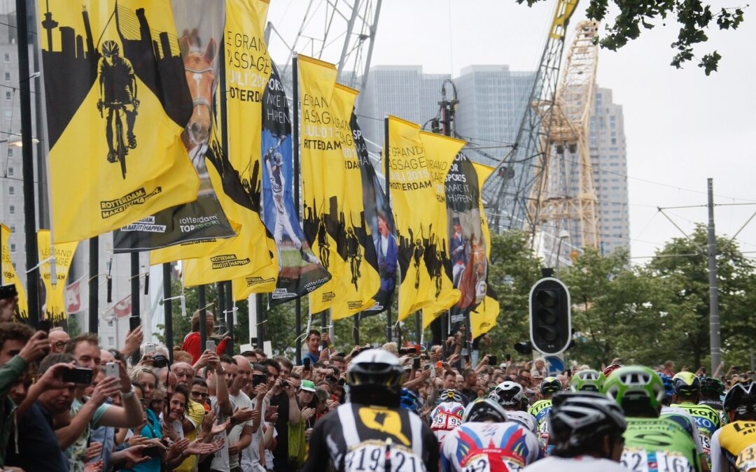 Feest van de Tour kleurt Rotterdam de komende maanden geel